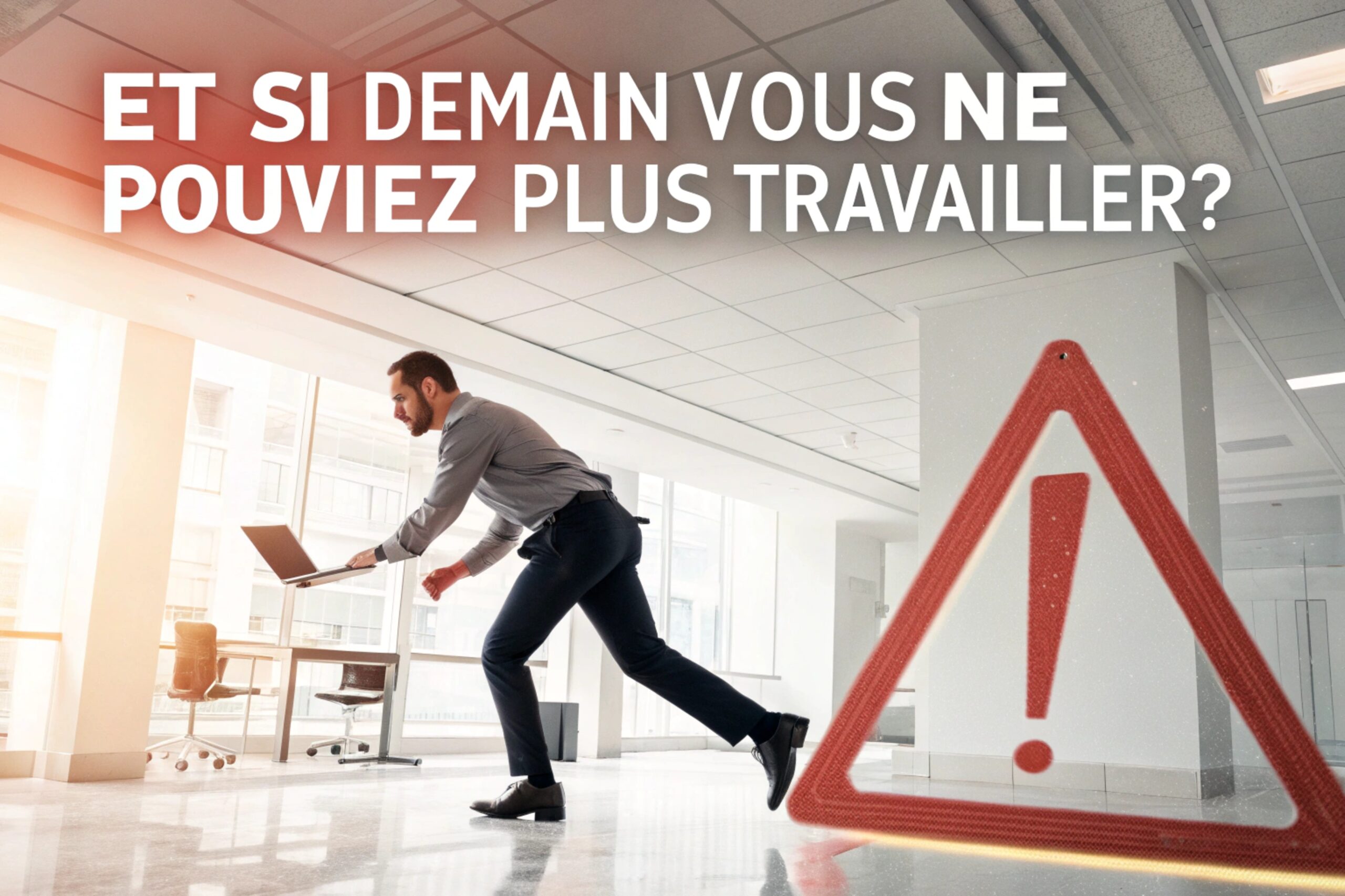 Visuel de prévention sur l’incapacité à travailler