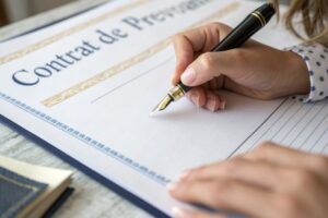 Illustration d’un contrat de prévoyance pour salarié