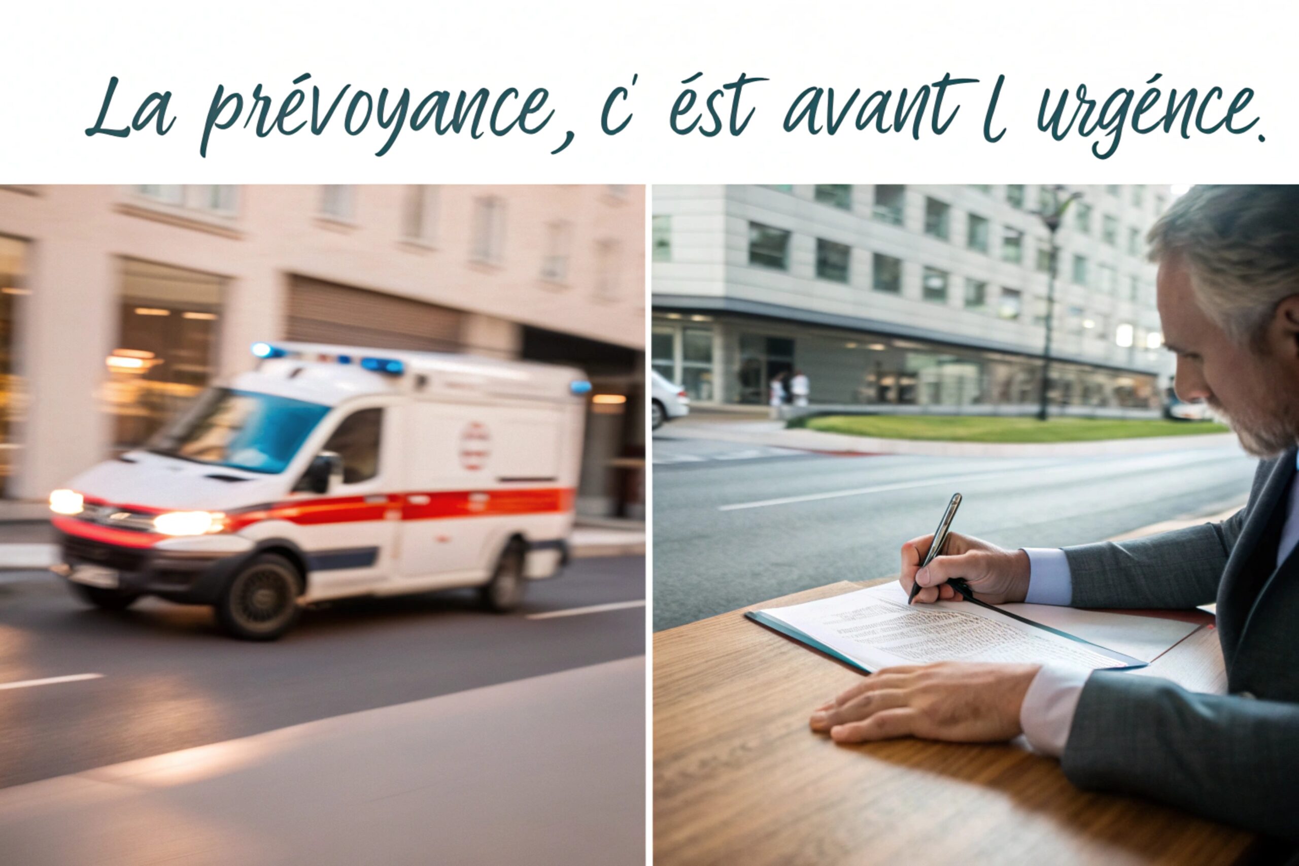 Illustration d’un contrat de prévoyance pour salarié