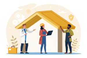 Infographie sur la couverture en cas d’arrêt de travail